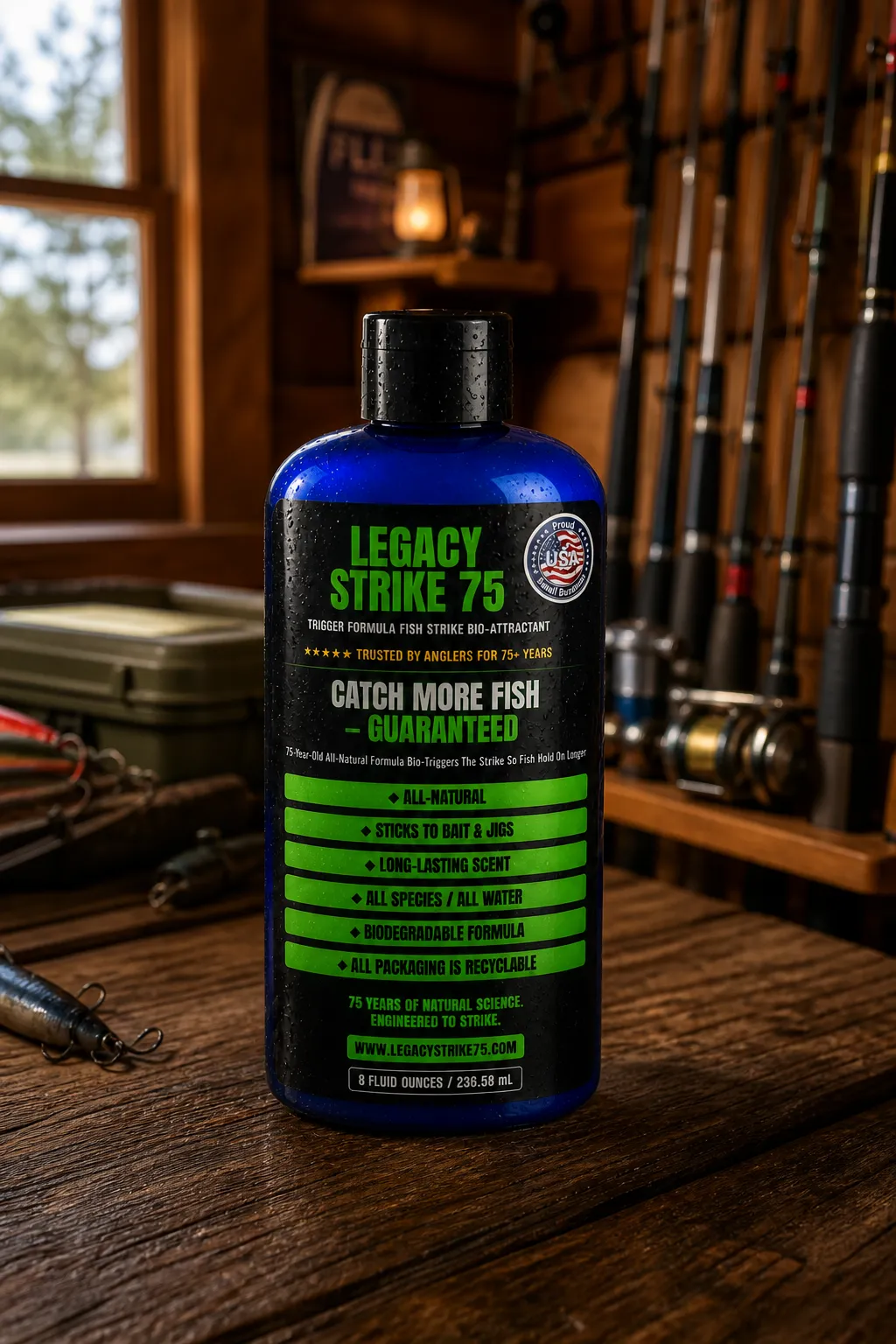 Legacy Strike 75 All Species Fish Attractant Formula